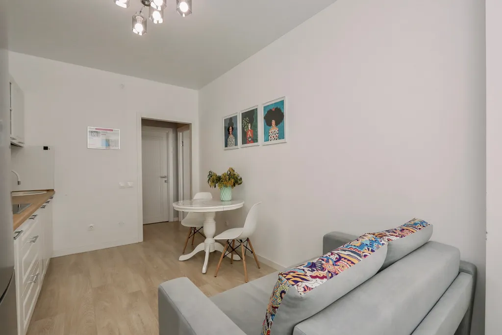 4 Угла: 1К в ЖК Ривьера вблизи набережной пруда, Горького, 151