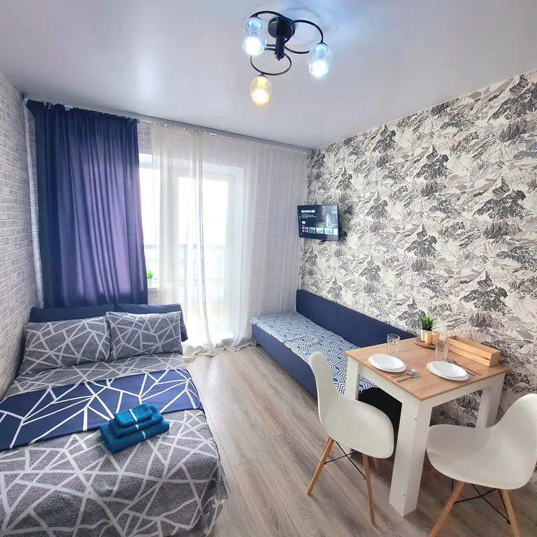 Квартира Студия у аэропорта Толмачево — аренда посуточно в Обь