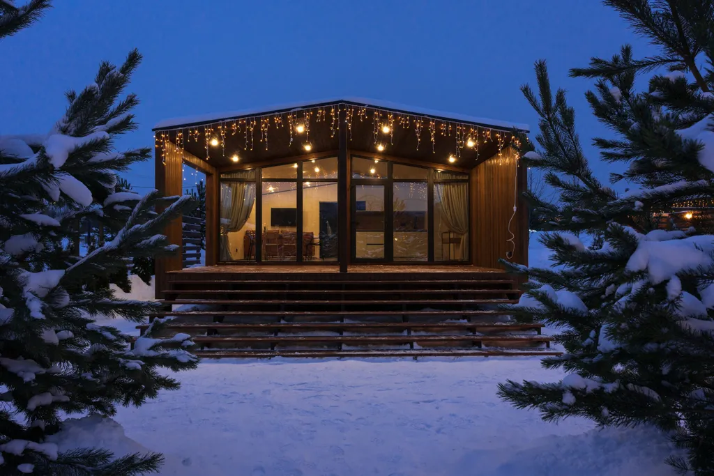 Семейный коттедж с 2 спальнями и мангальной зоной