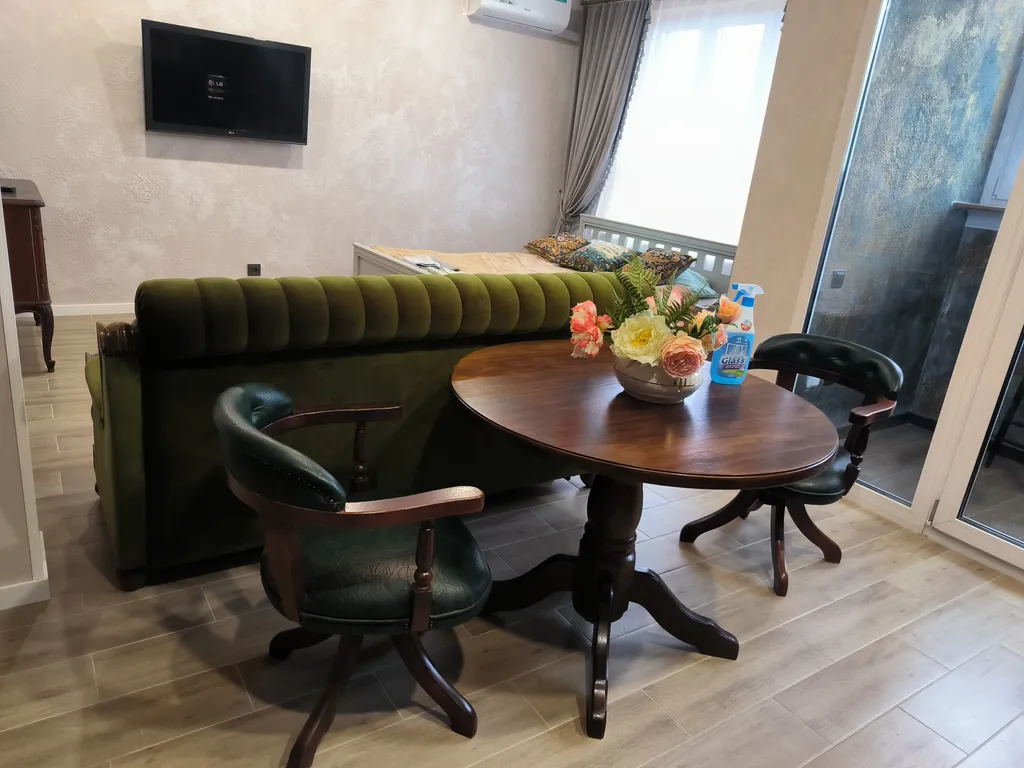 Уникальная квартира-студия в стиле ретро