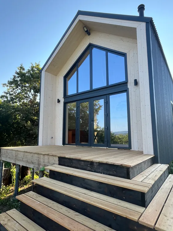 Коттедж Дизайнерский Барнхаус в природе Адыгеи — Новосвободная