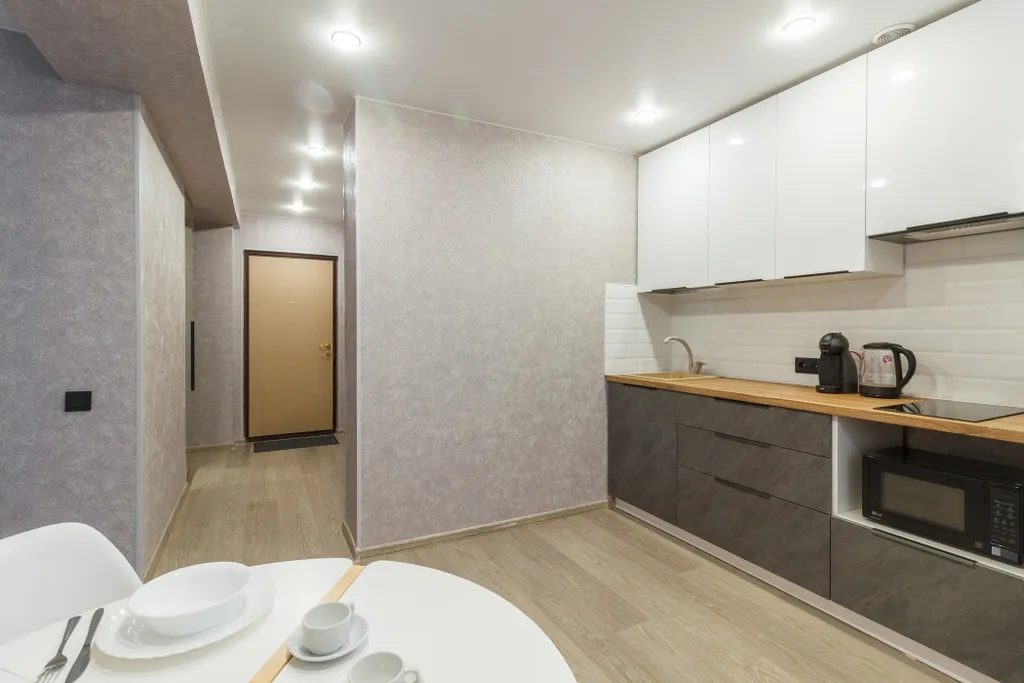 Апартаменты с хорошим ремонтом у Ледового дворца