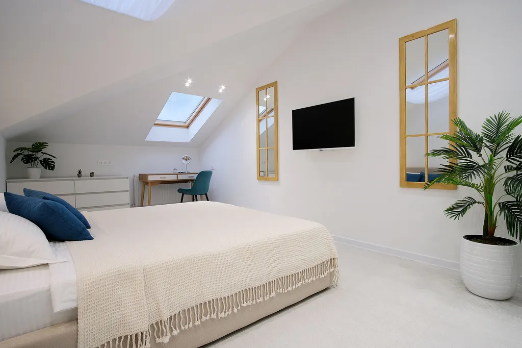 Квартира Квартира Дизайнерская мансарда в 150 метрах от моря — Геленджик