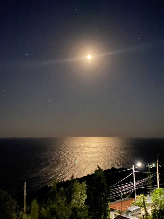 Живописный вид на море