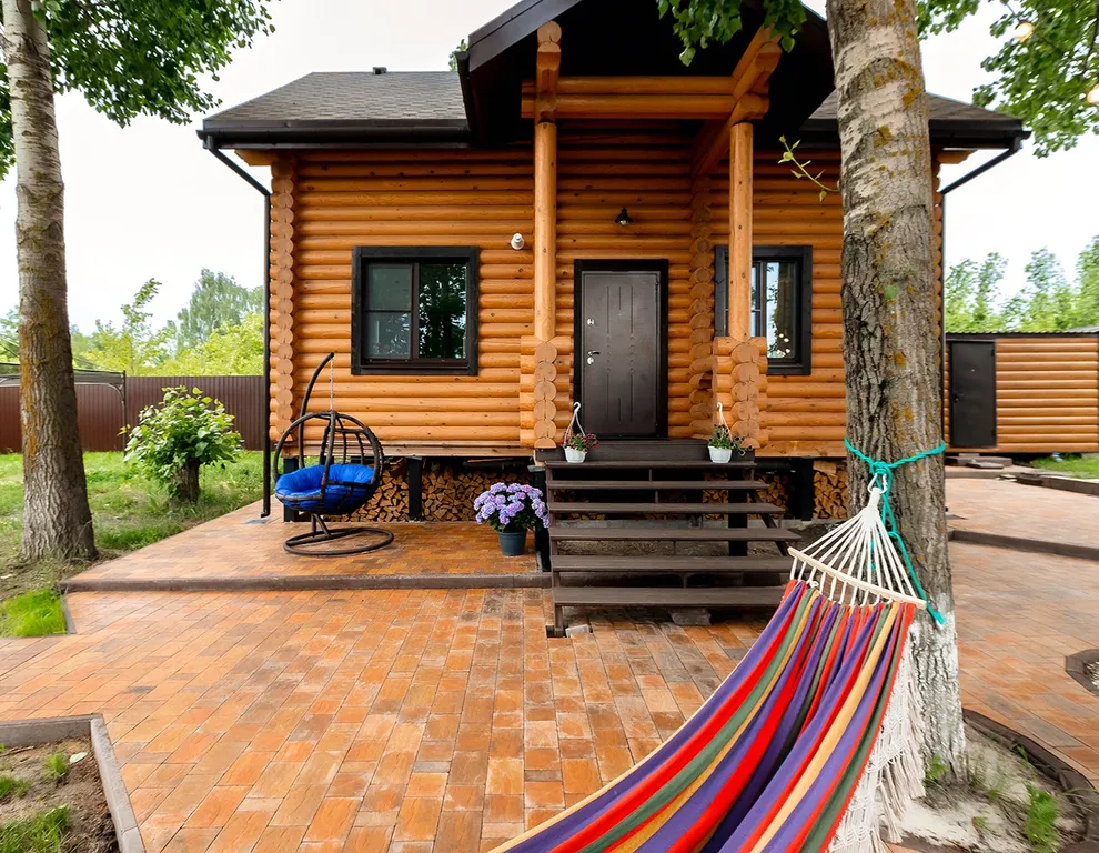 Дом Берег мечты 36 с баней на берегу реки