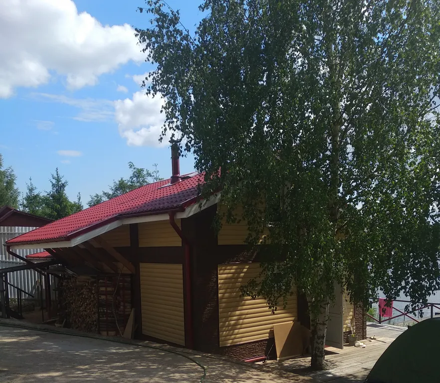 Коттедж Дом с баней прямо на берегу озера Селигер — Заборки