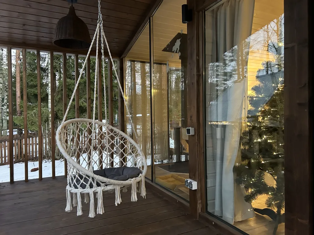 Коттедж Коттедж у озера с камином Сосновый Дом — Орехово