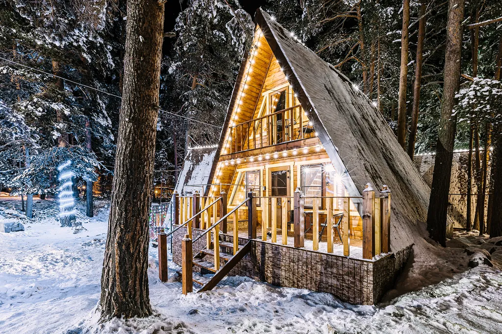 Коттедж в лесу