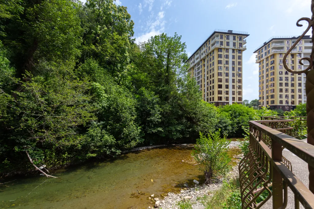 Стильная студия Кватро 152 с террасой и кофемашиной