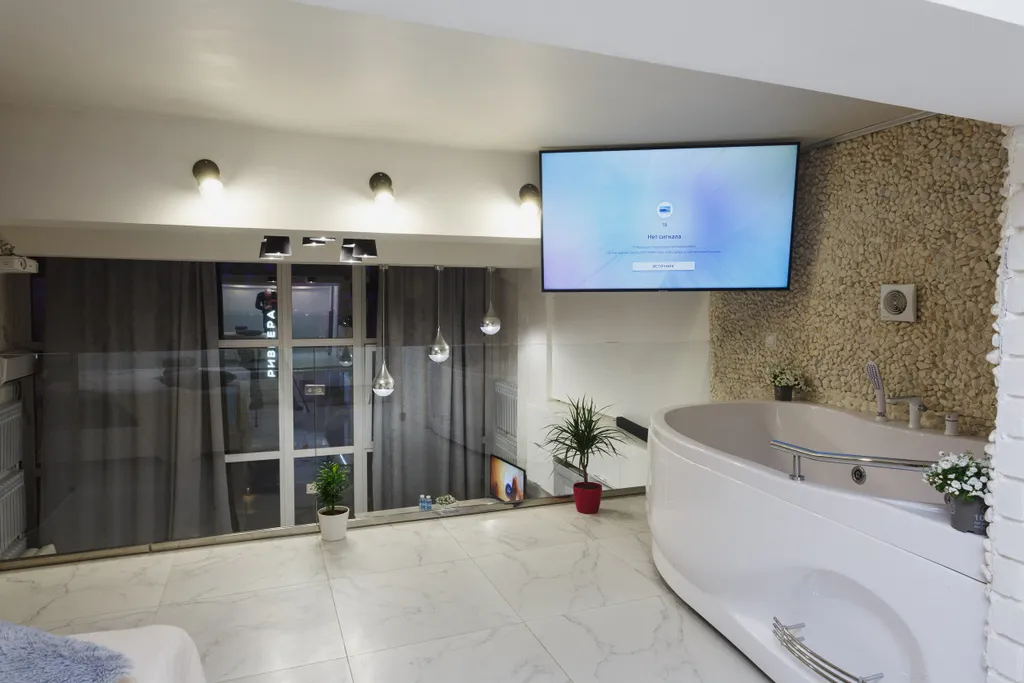 Квартира Квартира Просторный лофт с сауной и джакузи в центре — Москва