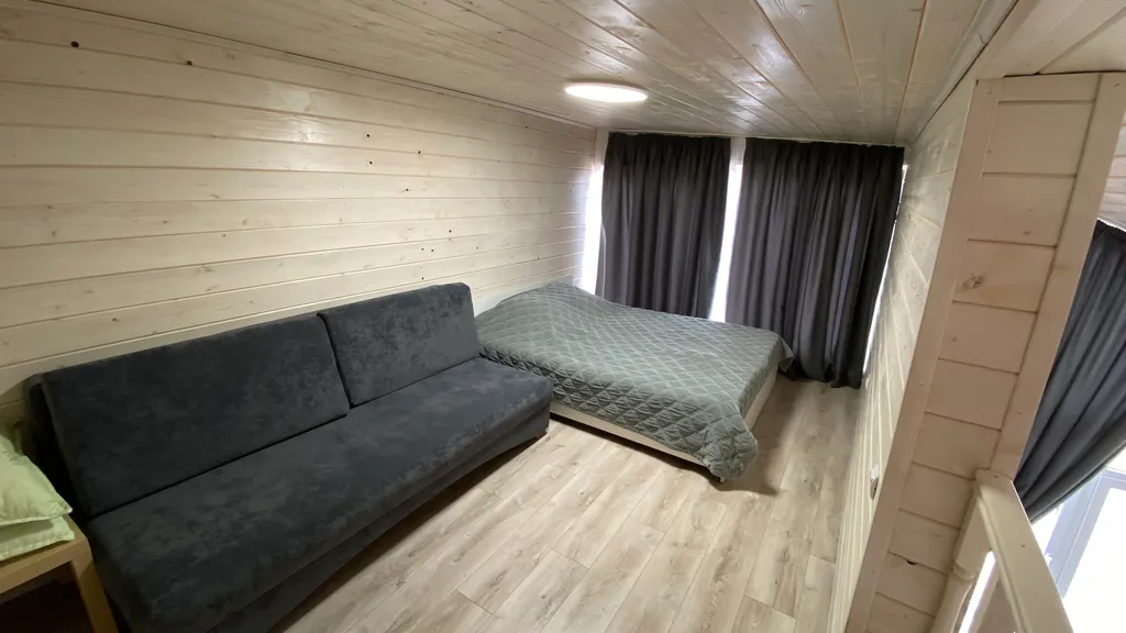 Коттедж Дом на природе с бассейном, русской баней и банным чаном — Афипский