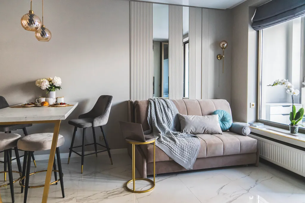 Квартира Квартира Апартамент Golden Cozy у Морского вокзала на Васильевском острове — Санкт-Петербург