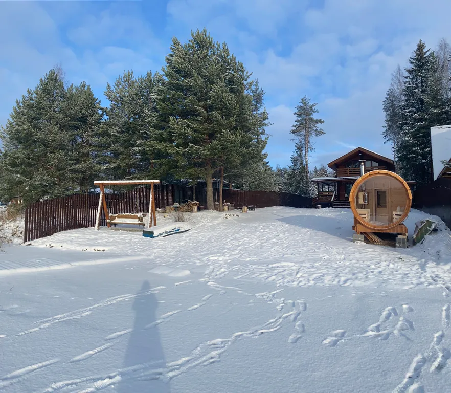 Дом у озера в Заплавье