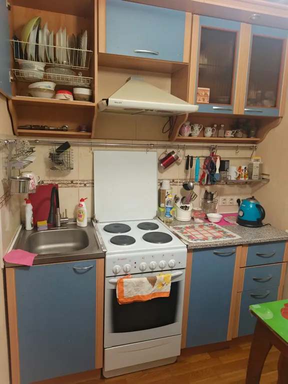 Трехкомнатная квартира с видом на гору