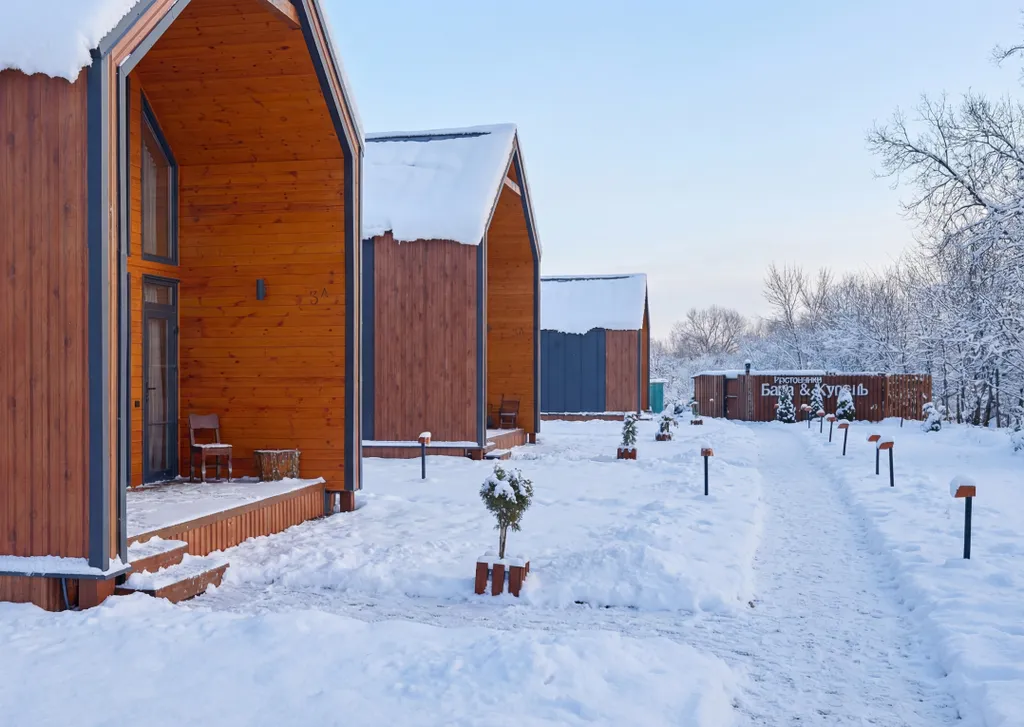 Двухэтажный коттедж с кондиционером, с видом на реку