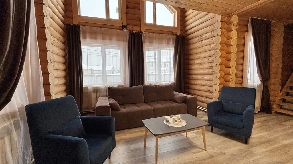 Абсолютно новый чистый коттедж с чаном для большой компании