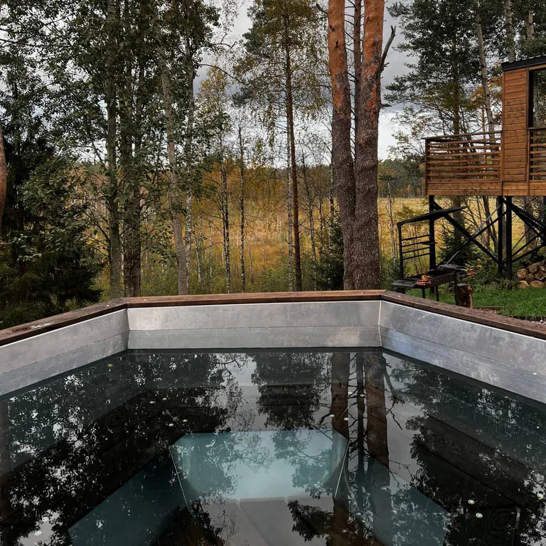 Коттедж Дом с баней и банным чаном — Санкт-Петербург