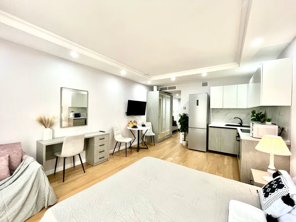 Квартира Квартира Студия на первой линии у моря, Резиденция Граф Толстой — Анапа