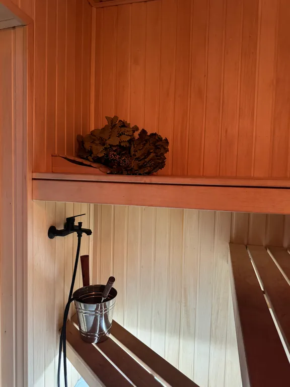 Уютный дом с баней