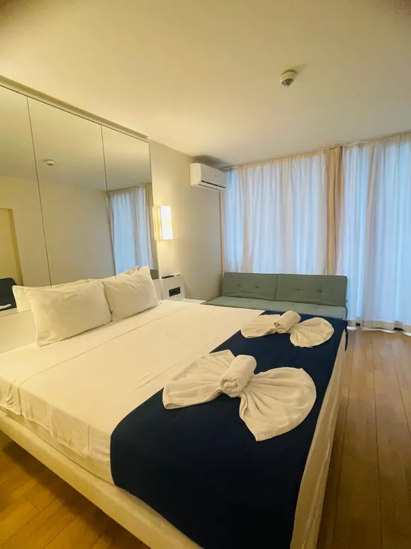 Вид на море, закат с Орби-сити