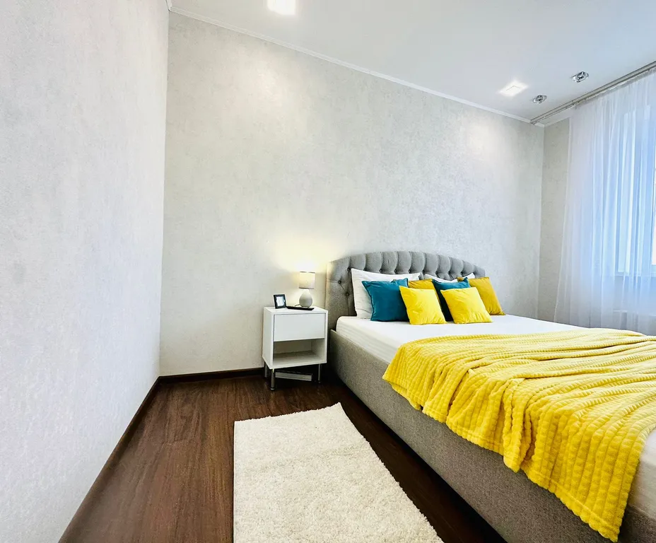 Уютная 2-комнатная квартира с балконом в центре города