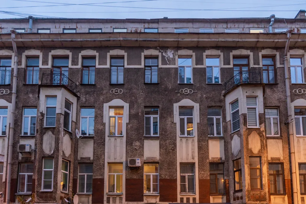 Квартира Квартира Двухуровневая студия у метро Горьковская — Санкт-Петербург