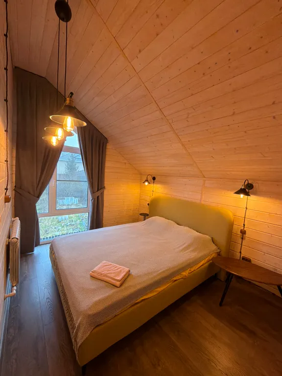 2-этажный Барнхаус с чаном, сауной и бассейном