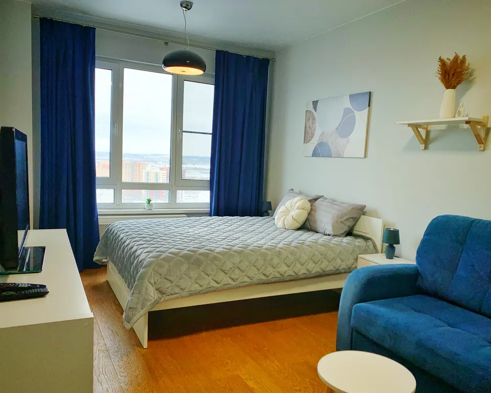 Уютная квартира с панорамным видом на город — аренда посуточно в Жуковский