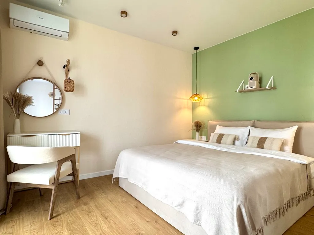 Квартира Студия бохо у набережной, с сауной, массажным креслом, проектором — аренда посуточно в Петрозаводск