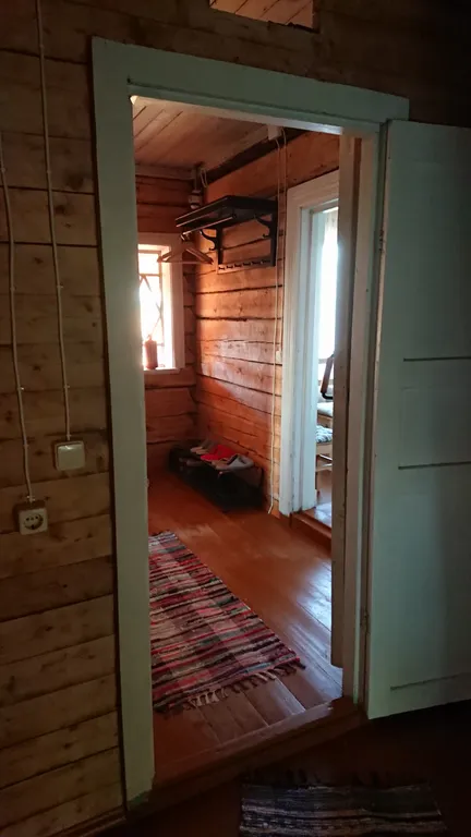 Настоящий деревенский домик в Карелии