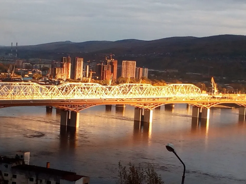 Апартаменты с шикарным панорамным видом на Енисей