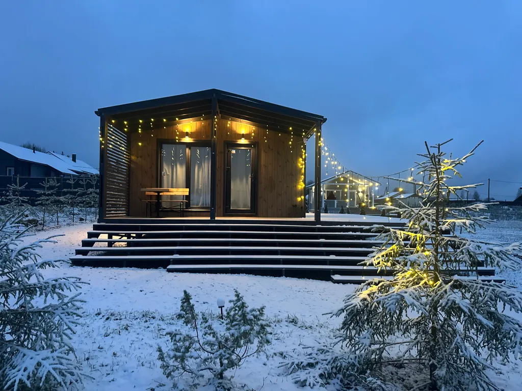 Коттедж Новый комфортабельный коттедж с сауной — Коробицыно