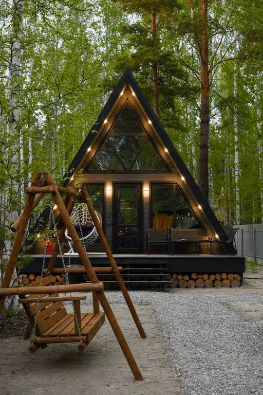 Жёлтый домик на 4 человека