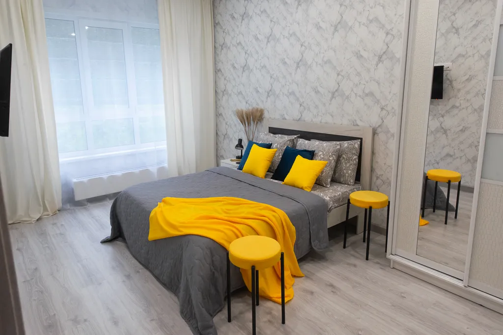 Квартира 2-комнатные апартаменты  УНИК АПАРТ на Заречной  рядом с ЛДК — аренда посуточно в Кемерово