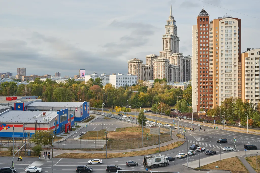 Квартира Квартира Уютный трёхкомнатный апартамент — Москва