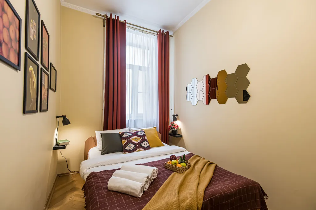 Квартира Квартира Стильная четверка с видом на МИД — Москва