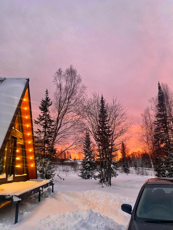 Коттедж Домик A-frame — Шерегеш