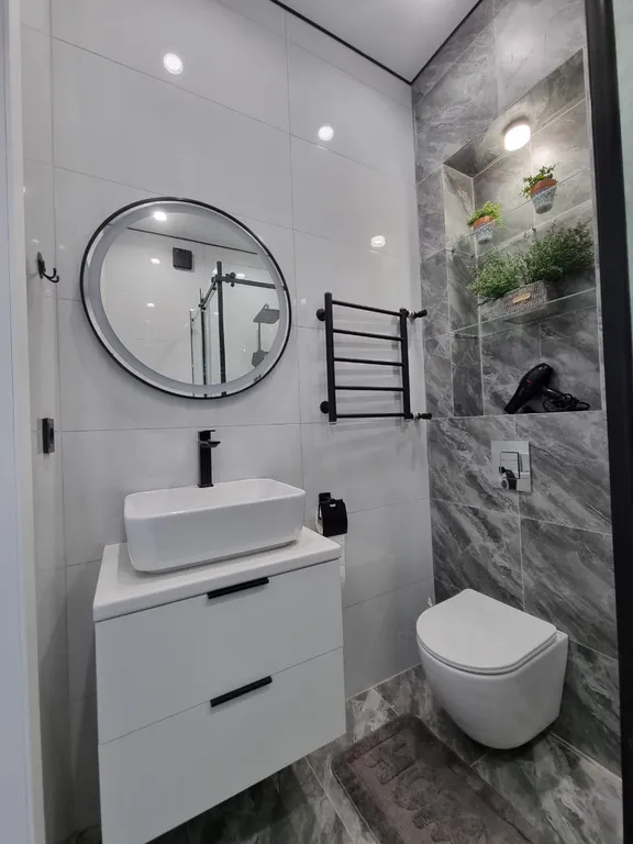 уютная двухкомнатная квартира рядом с Grand park