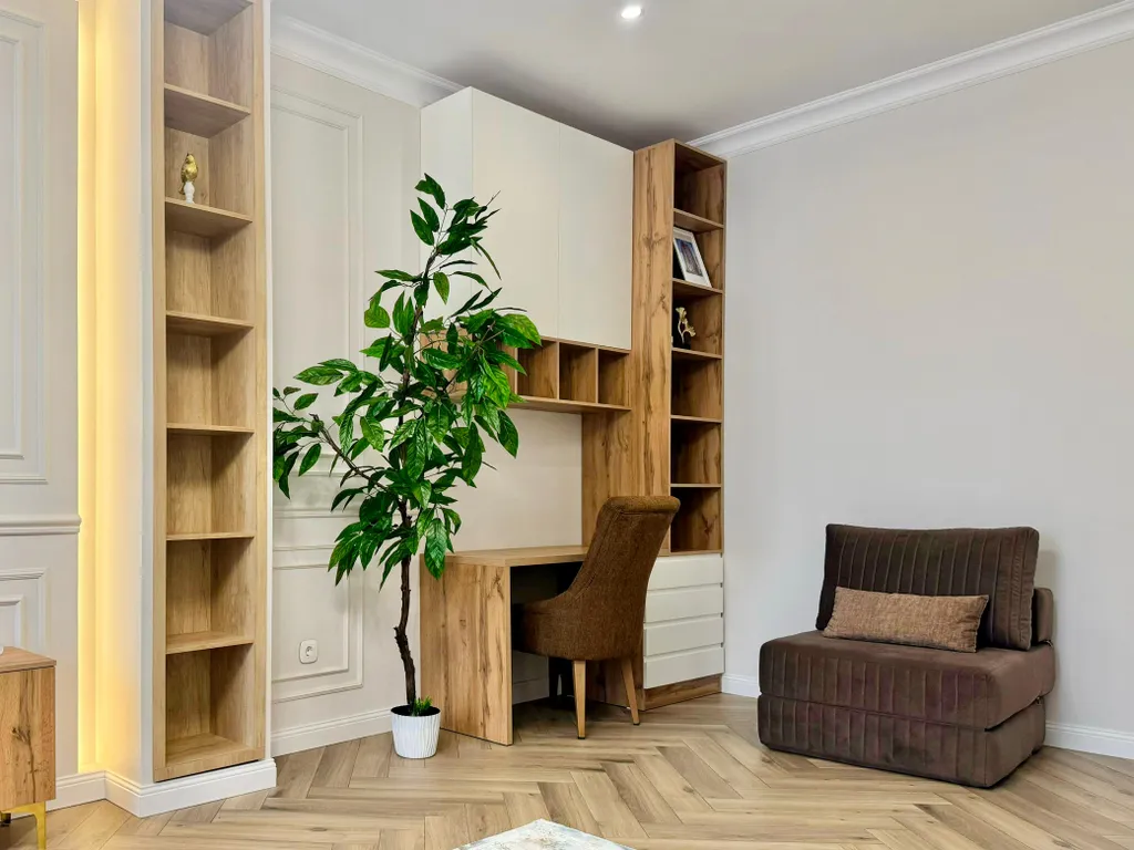 Квартира Open line amir, 2 комнаты с видом на сад — Алматы