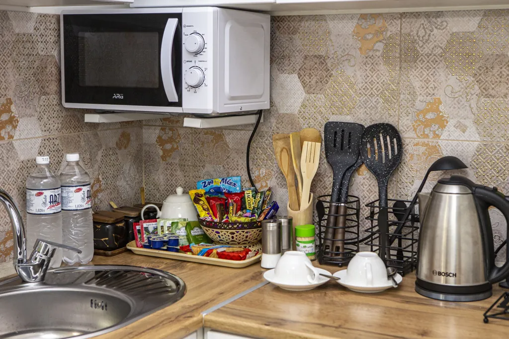 Уютная студия с видом на горы