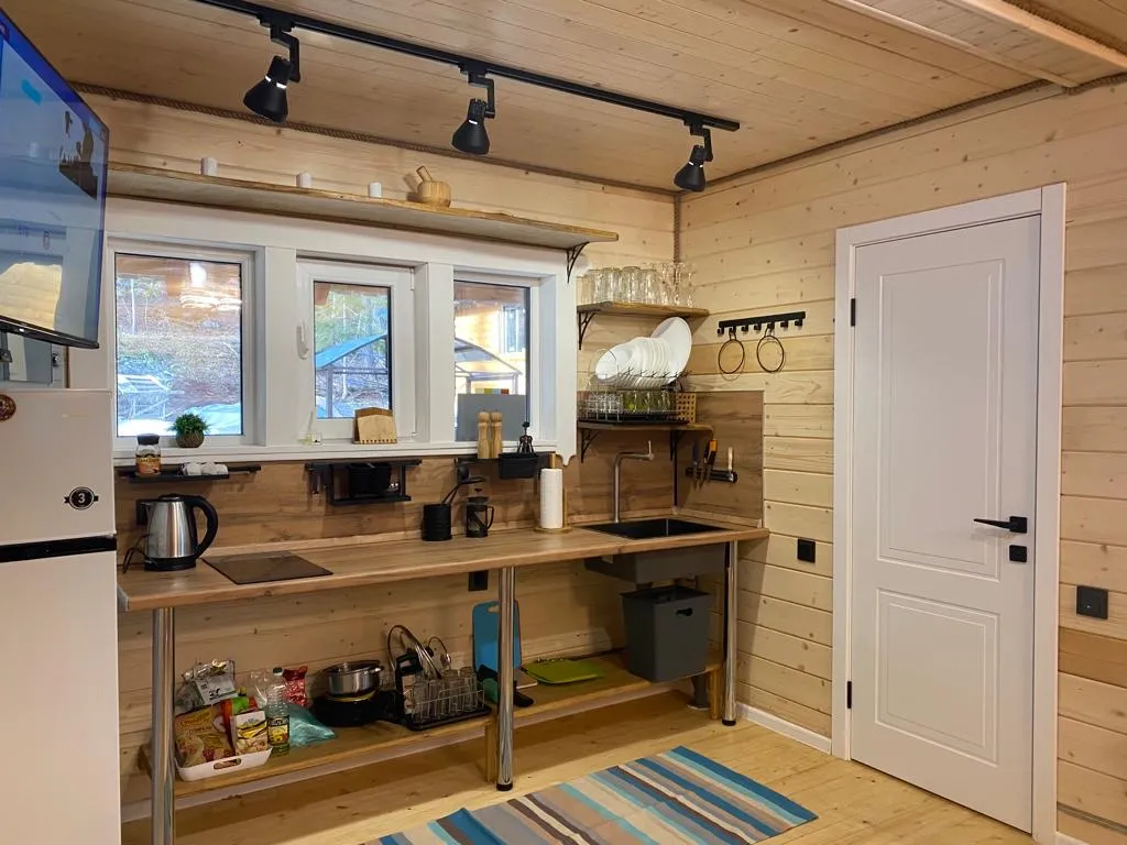 Уютный жилой дом в горах