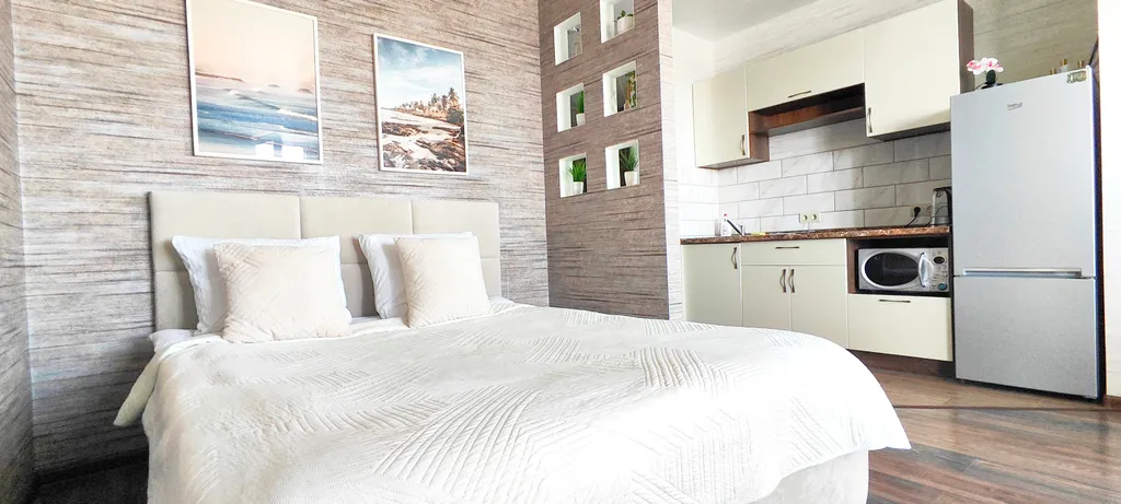 Дизайнерская квартира в новом доме — аренда посуточно в Барнаул