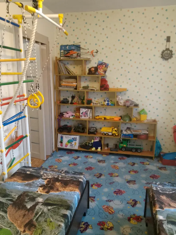 Большой дом с камином и новой баней