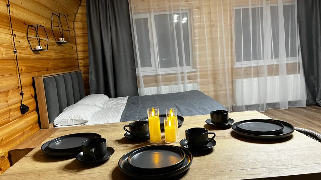 Квартира Квартира Уютный дом с видом на горы — Архыз