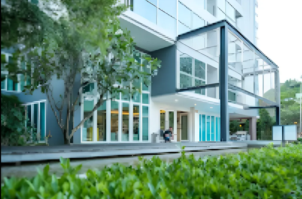 Ката Студия  после ремонта с отличным видом на сад в Ozone