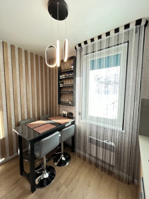 Апартамент с дизайнерским ремонтом