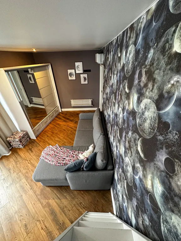 Geometry - просторная квартира с панорамным видом на реку в центре