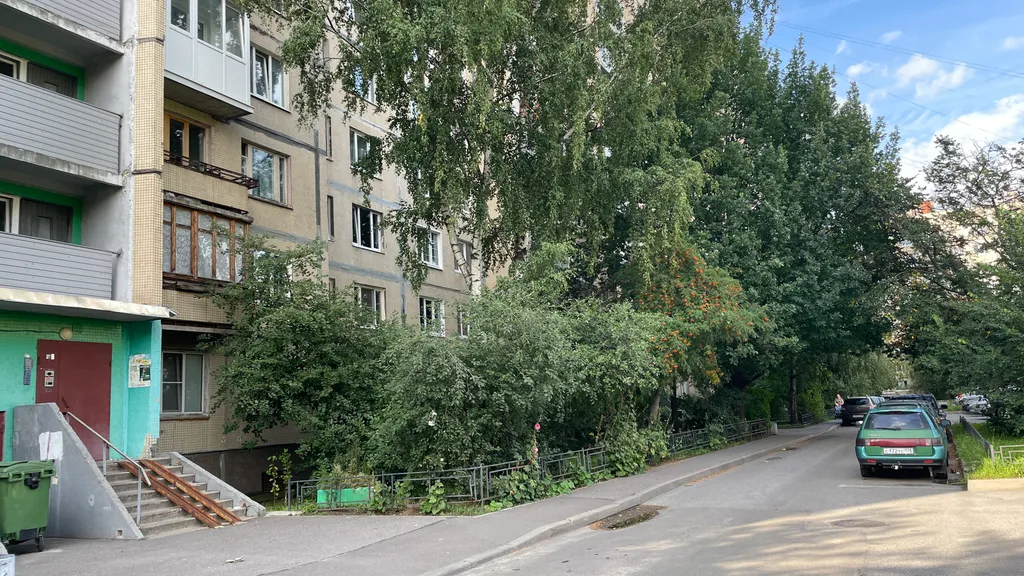 Квартира Квартира Уютная однушка в тихом дворе в 10 мин от метро — Санкт-Петербург