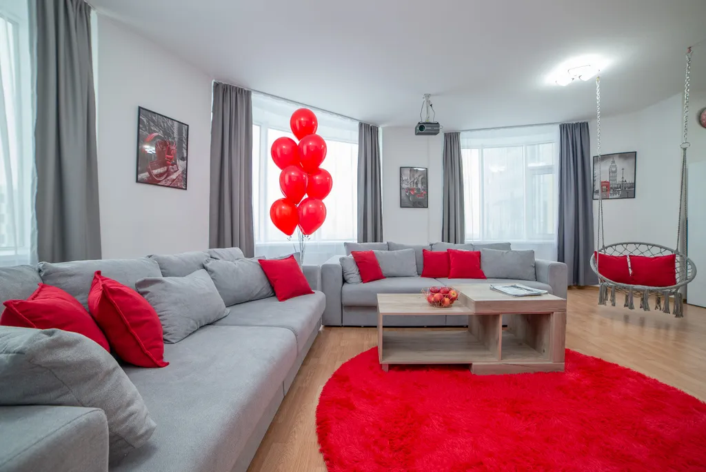 Бордовый закат в Чемпион-парк