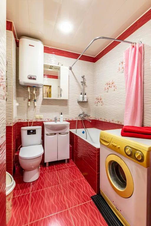 Квартира-студия с балконом для командированных и отдыха